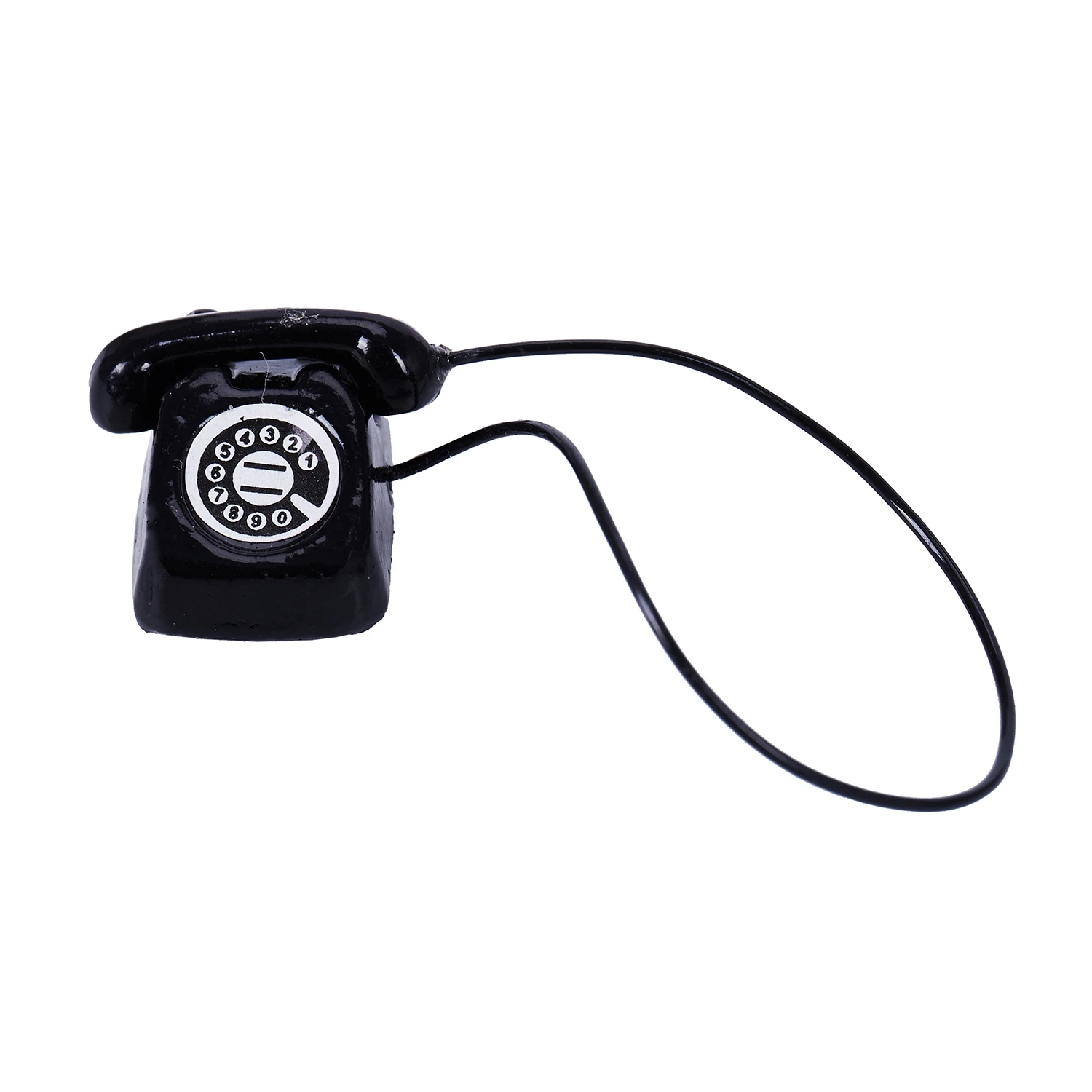

1:12 Dollhouse Miniature Old fashioned Vintage Phone Telephone