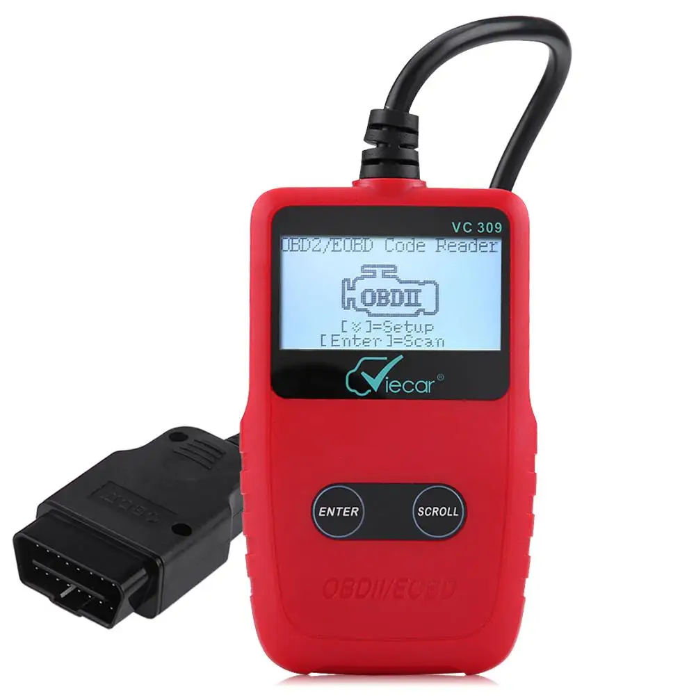 

Scan Tools Auto OBDII OBD2 OBD Car Scanner Tool Diagnostic Fault Code Reader for car with User Manual