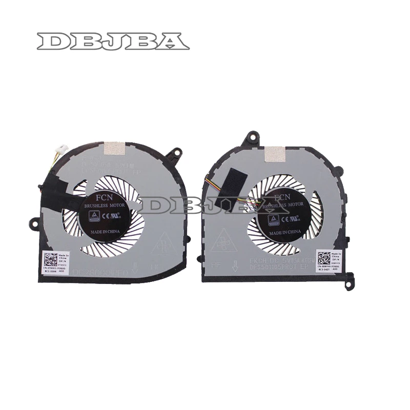 KENAN New Laptop CPU Cooling Fan for dell XPS 15 9570 FRU:08YY9