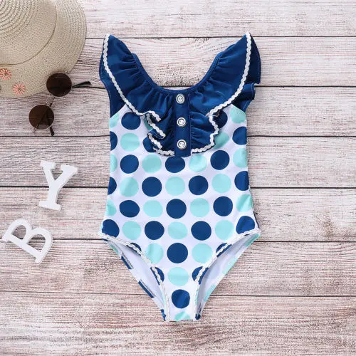

Toddler Kids Baby Girls Clothes Swimwear Swimsuit Bathing Suit Swimming Ruffle Bikini
