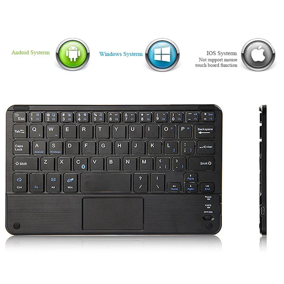  Case For Samsung Galaxy Tab S4 10.5 SM-T830 T835 T837 Bluetooth Keyboard Protective Cover PU Leathe