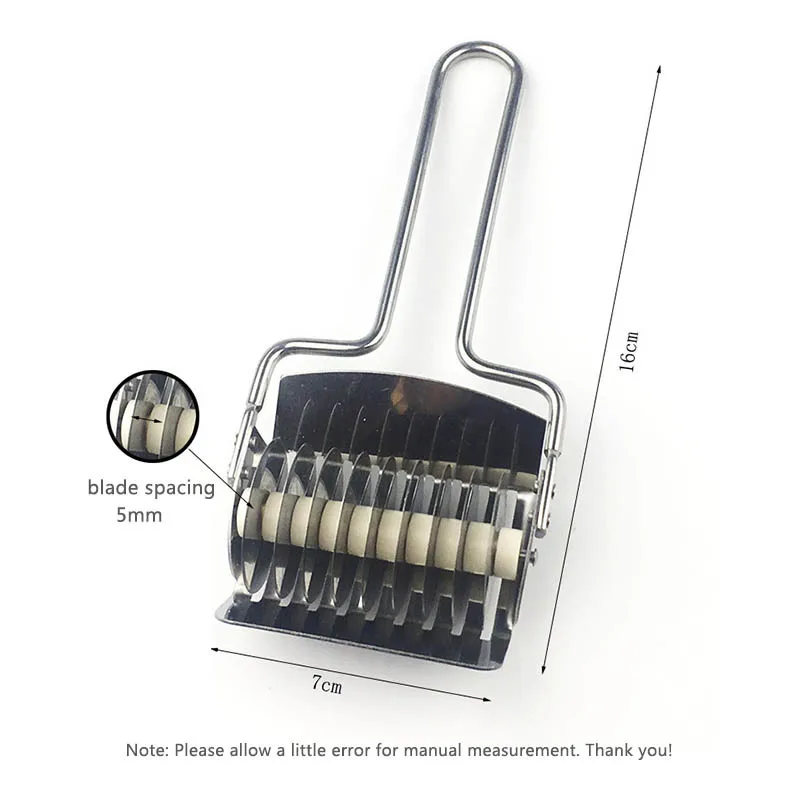 Pressing Machine Non-slip Handle Kitchen Gadgets Spaetzle Makers Noodles Cut Knife 1pc Manual Section Shallot Cutter