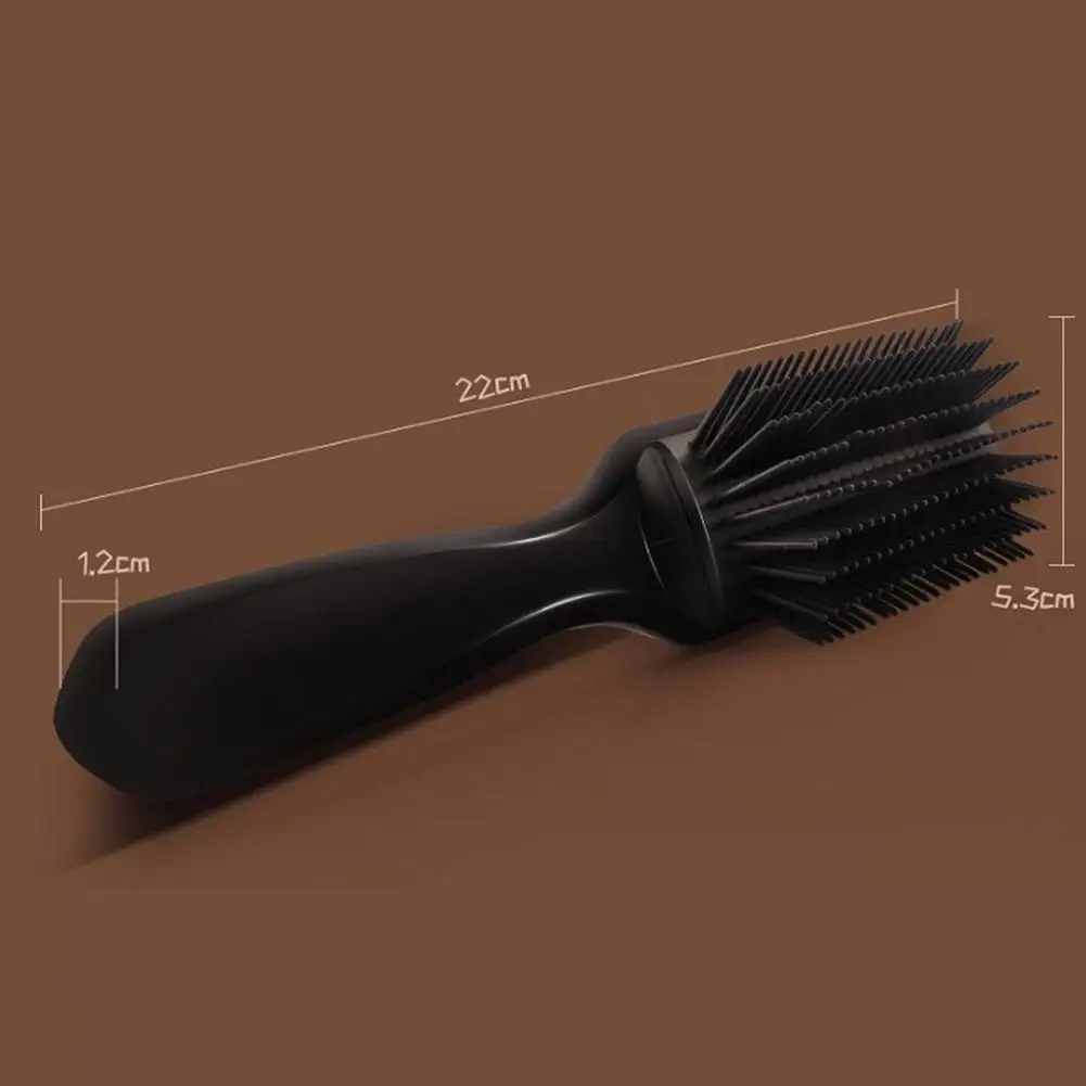 XY необычная Мужская расческа для волос, щетка с подушкой, Антистатическая 9 рядов, пластиковая расческа, влажная щетка для салона, инструмент для укладки волос, щетка