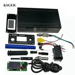 KSGER V2.1S STM32 OLED 1,3 Размеры Экран T12 цифровой высокотемпературная батарея контроллера 5 сердечник с силиконовой проволоки 9501 паяльная ручка