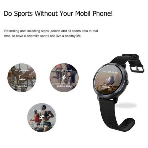 

LEM8 4G Smart Watch Android 7.1.1 2GB +16GB With GPS 2MP Camera Monitor