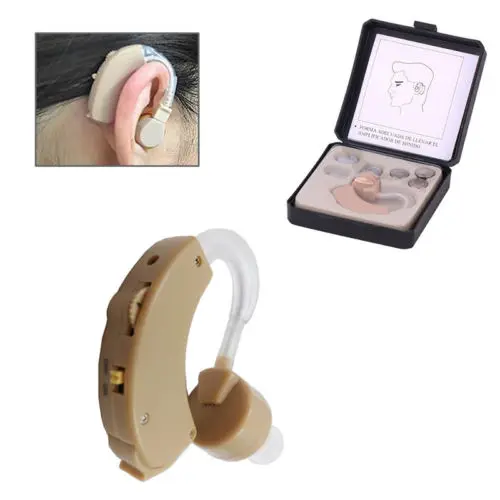 

Digital Rechargeable Ear Hearing Aid BTE Ear Amplifier Assistance Device Sordos