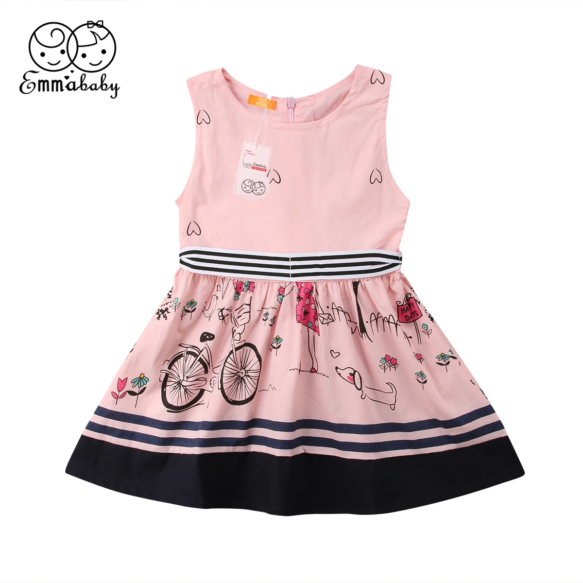 

Princess Baby Girls Dress Summer Children Girl Clothing 2-7Y Toddler Girl Tutu Dresses For Birthday Party Kids Dresses For Girl