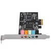 Tarjeta de sonido PCIe 5,1, tarjeta de Audio 3D envolvente PCI Express para PC con alto rendimiento de sonido directo y soporte de bajo perfil ► Foto 3/6