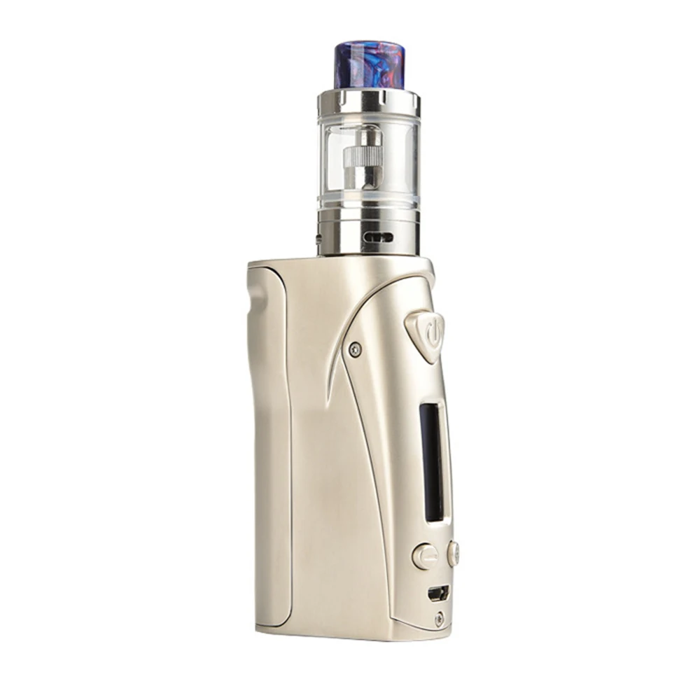 

Electronic Cigarette Box Mod 75W Storm75 Oled Vape 0.3Ohm 2Ml Vesta Atomizer Tc Vaporizer E Cigarette Full Kit Without Battery