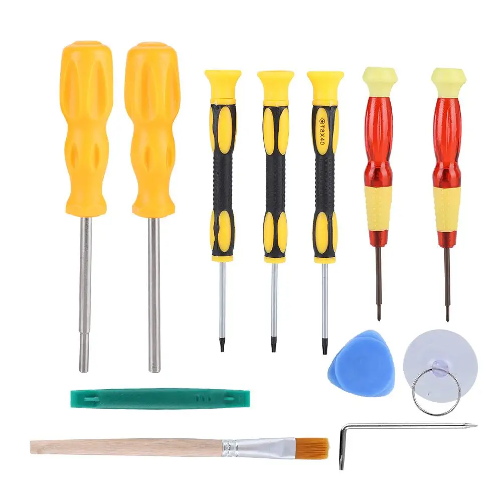 

12 in 1 Mobile Phones Repair Tools Kit Screwdriver Set for Nintend for Xbox Gamepad Game Console Made of high-quality material