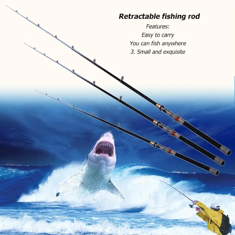 

New Spinning Fishing Rod Telescopic Rock Fishing Rod Carp Feeder Rod Surf Pole Fish everywhere Small High cost performance ratio