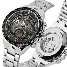 Luxury Automatic-self-winding Mechanical Watches Stainless Steel Band Mechanical Watch Business Clock relogios masculino Luxury Automatic-self-winding Mechanical Watches Stainless Steel Band Mechanical Watch Business Clock relogios masculino