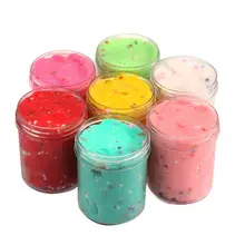 120ml DIY Slime Clay Spongy Fluffy Crunchy Foam Beads Kids Anti-Stress Toys 120ml DIY Slime Clay Spongy Fluffy Crunchy Foam Beads Kids Anti-Stress Toys