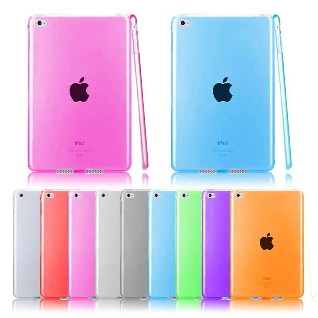 Case For iPad Pro 9.7 inch TPU Clear Transparent Soft Silicone Back Cover for A1673 A1674 A1675 | Компьютеры и офис