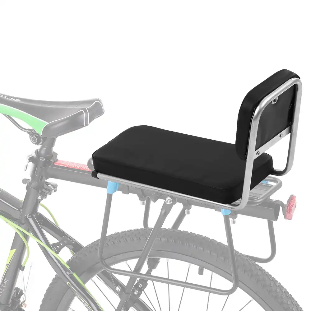 bike saddle with backrest