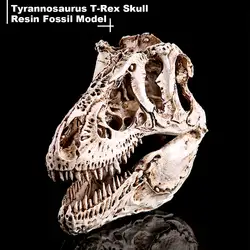 Хэллоуин Смола ремесла динозавр зуб череп обучение скелет модель Хэллоуин офис украшения Tyrannosauru Rex