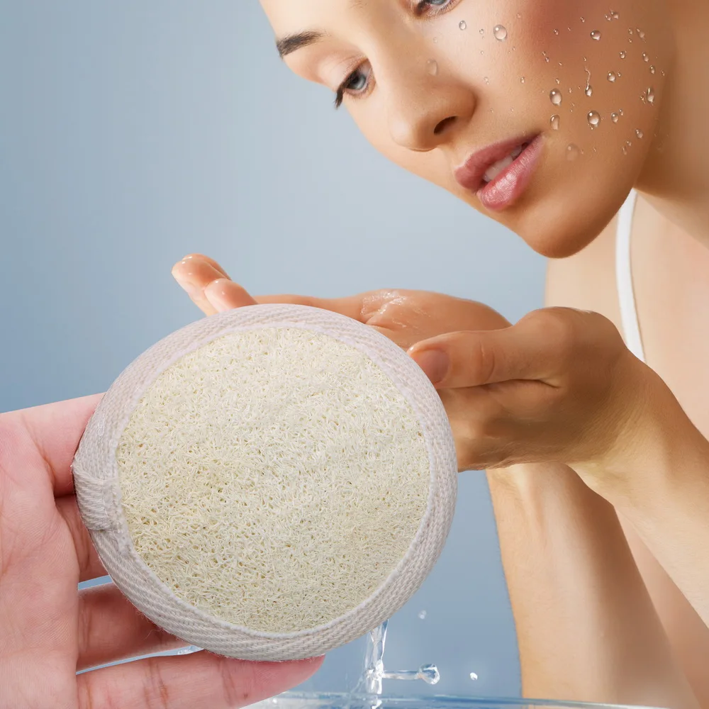 spesifikasi 1 Piece Wajah Mesin Cuci Spons Loofah Alami Serat Lembut Exfoliating Sabun Shower Gel Busa Makeup Wajah Sikat Pembersih Beli 1 Piece Wajah Mesin Cuci Spons Loofah Alami Serat Lembut Exfoliating Sabun Shower Gel Busa Makeup Wajah Sikat Pembersih