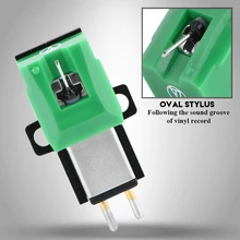 Стилус для проигрывателя, 3 скорости, 13 мм, картридж для записи, высокое качество, виниловый стилус для AT95E, горячая Распродажа