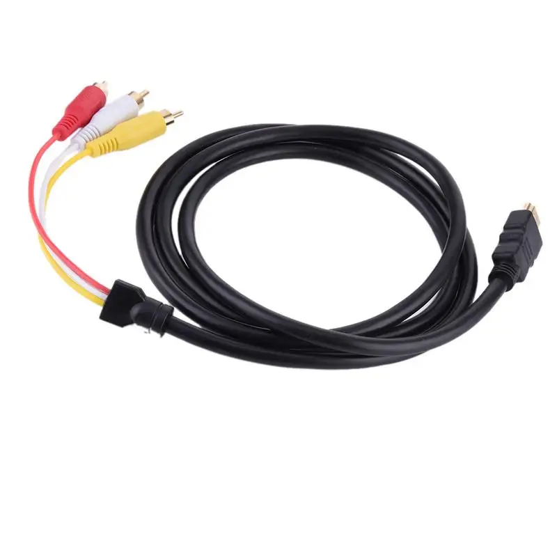 HDMI к 3 RCA штекер 3RCA аудио и видео AV кабель | Электроника