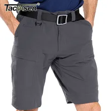 TACVASEN шорты Карго мужские летние быстросохнущие тактические шорты Легкие военные армейские шорты охотничьи Короткие штаны Рабочая одежда