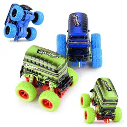 Дети руководство инерции Моделирование игрушка автобус двухслойные случайный мини-игрушки раздвижные автомобили> 3 лет