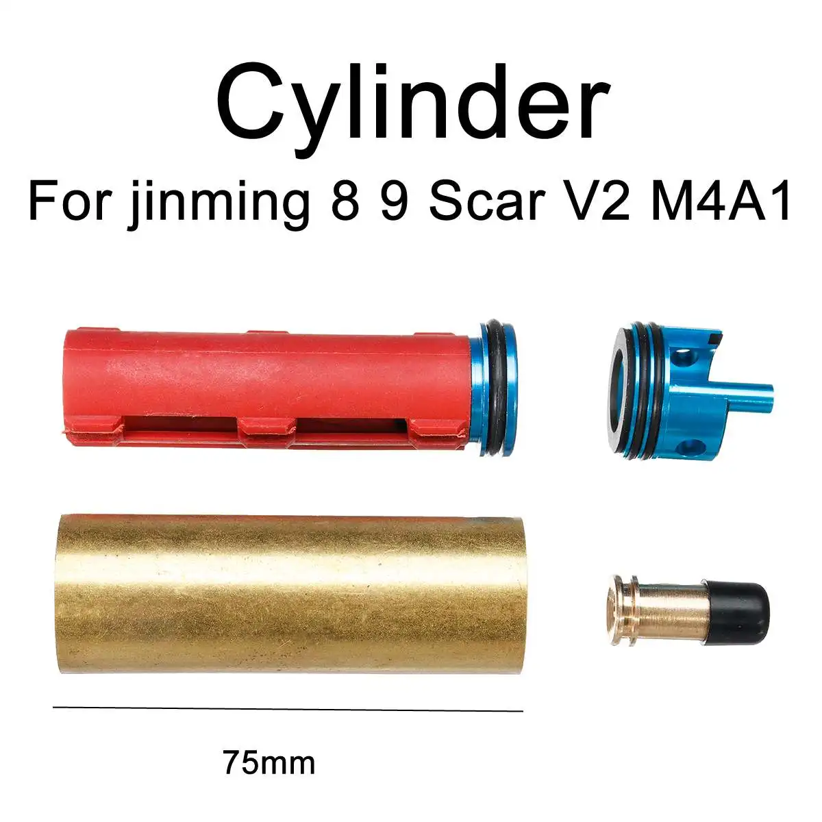 

Cylinder Metal Ladder For Jinming 8 9 Scar V2 M4A1 Water Gel Ball Blasting Replacement Accessories