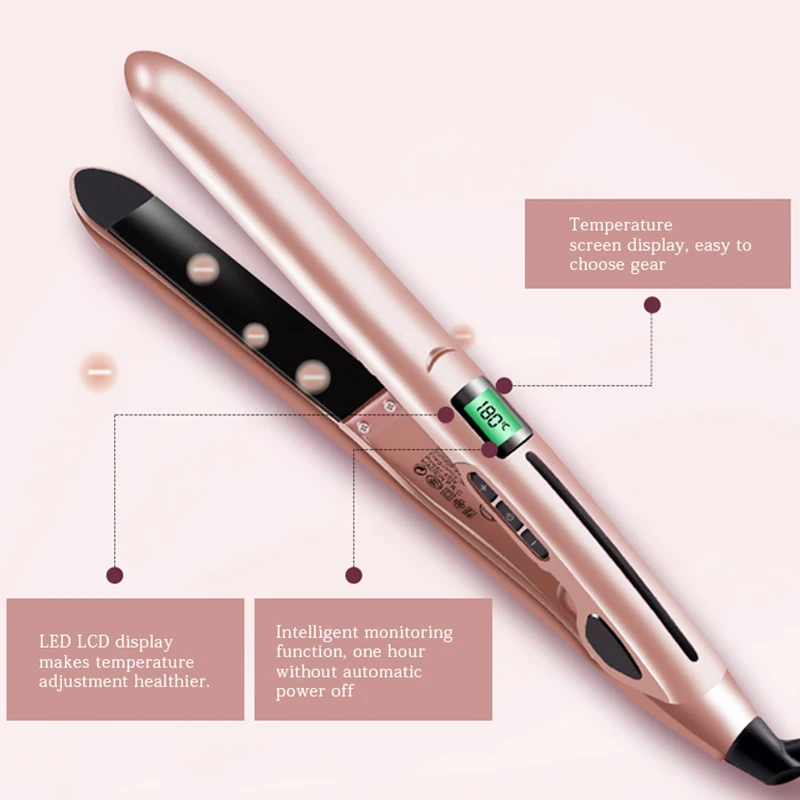 Straightening Irons 1 inch shine therapy Hair Straightener Professional Ceramic Flat Iron Curling Iron LCD Hair Flat Iron Straightening Irons 1 inch shine therapy Hair Straightener Professional Ceramic Flat Iron Curling Iron LCD Hair Flat Iron