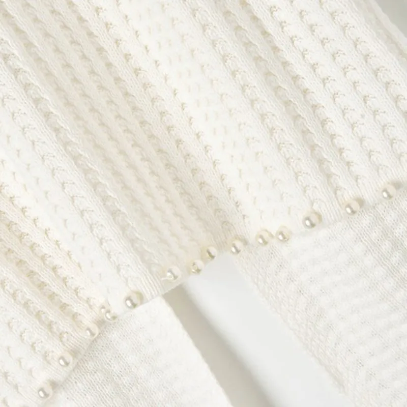 Back Sexy D'été Manches Bead Dos Sans De Split Gilet Fork 2019 Pull Dames Perlé Ouvert Odxwd1P