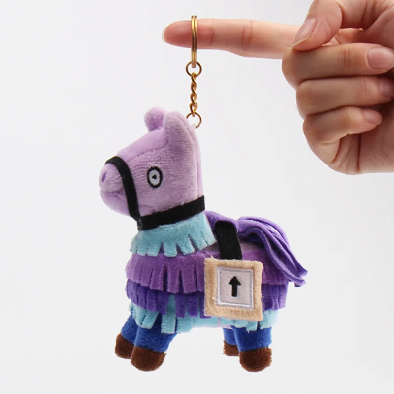 

Battle royale llama plush toy keychains llama soft toy keychains accessories for bags gifts childs ps4 game drop shipping