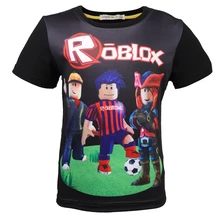 Free Shipping Robloxes Game Summer Short-sleeved T-shirt for Boys  8359