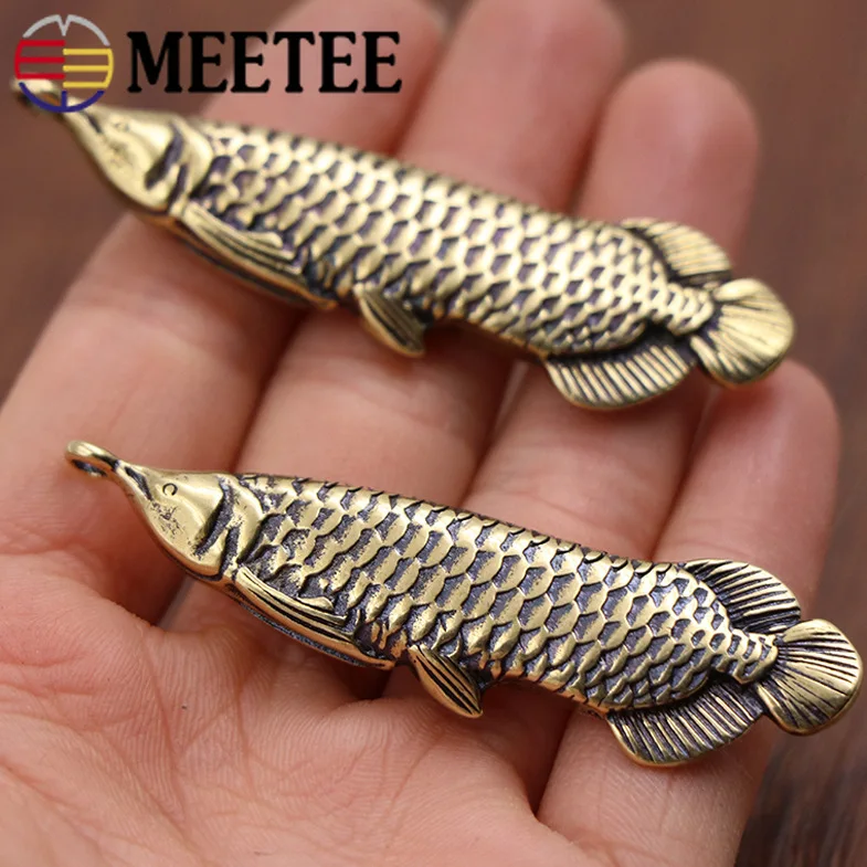 

1Pc Meetee Retro Brass Car KeyChain Pendant Buckles Waist Wallet Belt Key Ring Hanging Hook Clasp DIY Leather Craft Accessories