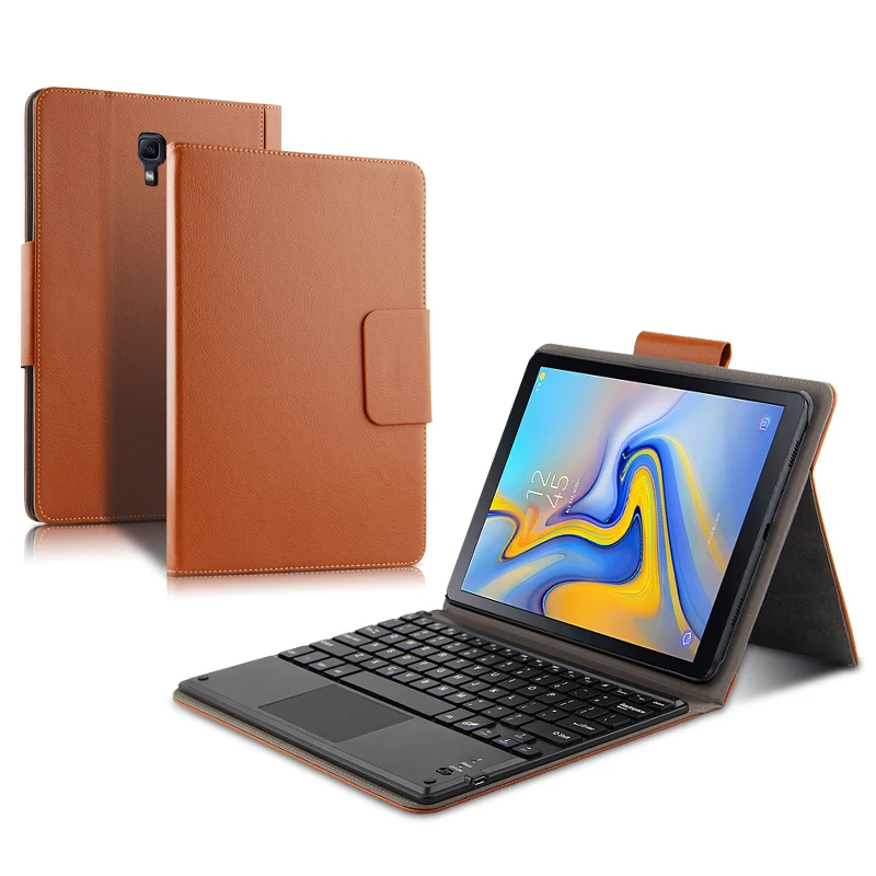 Чехол для Samsung Galaxy Tab A 10 5 SM T590 T595 защитный чехол Bluetooth защита клавиатуры планшета