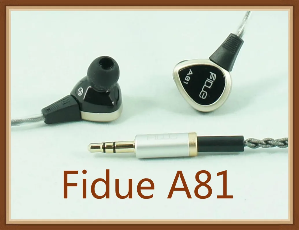 Шумоизоляционные Hi-Fi наушники Fidue A81 аудиофиловые IEMs мониторы DJ студийные