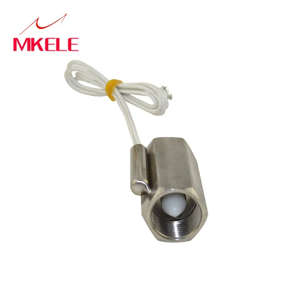 Mkele MK-PFS8 нержавеющая сталь мини механическое магнитное управление жидкостный поршень датчик расхода воды переключатель потока воды