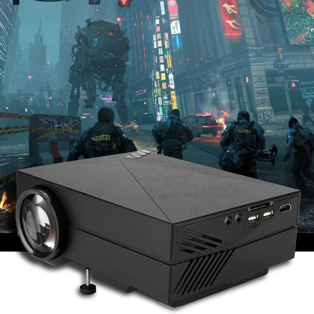 

Diffuse Reflection Eyes Protection Home LED Projector 1080P Full HD Projector