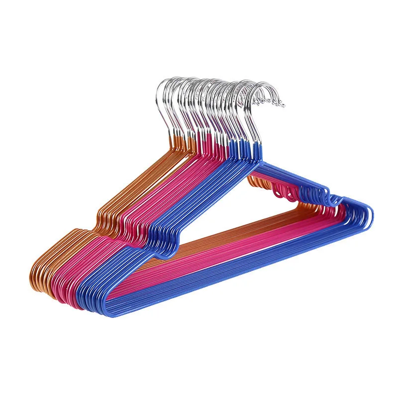 

Drying Coat Hanger Stainless Steel 10 Individual Dress Nothing Scar Impregnated Hanger Brace Clothes Frame Clothes Hanger