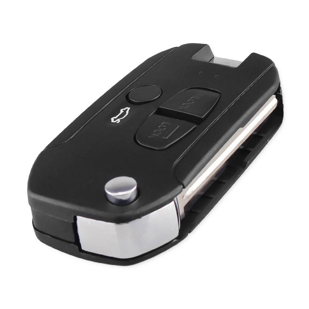 KEYYOU 3 кнопки модифицированный чехол для ключа чехол для Mitsubishi Lancer Evo Colt Outlander Mirage Keyless(правое лезвие