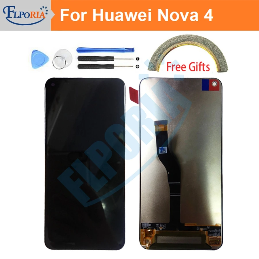 

LCD Display For Huawei Nova 4 LCD Display Touch Screen Digitizer Assembly LCD Screen For Huawei Nova4 Replacement Part