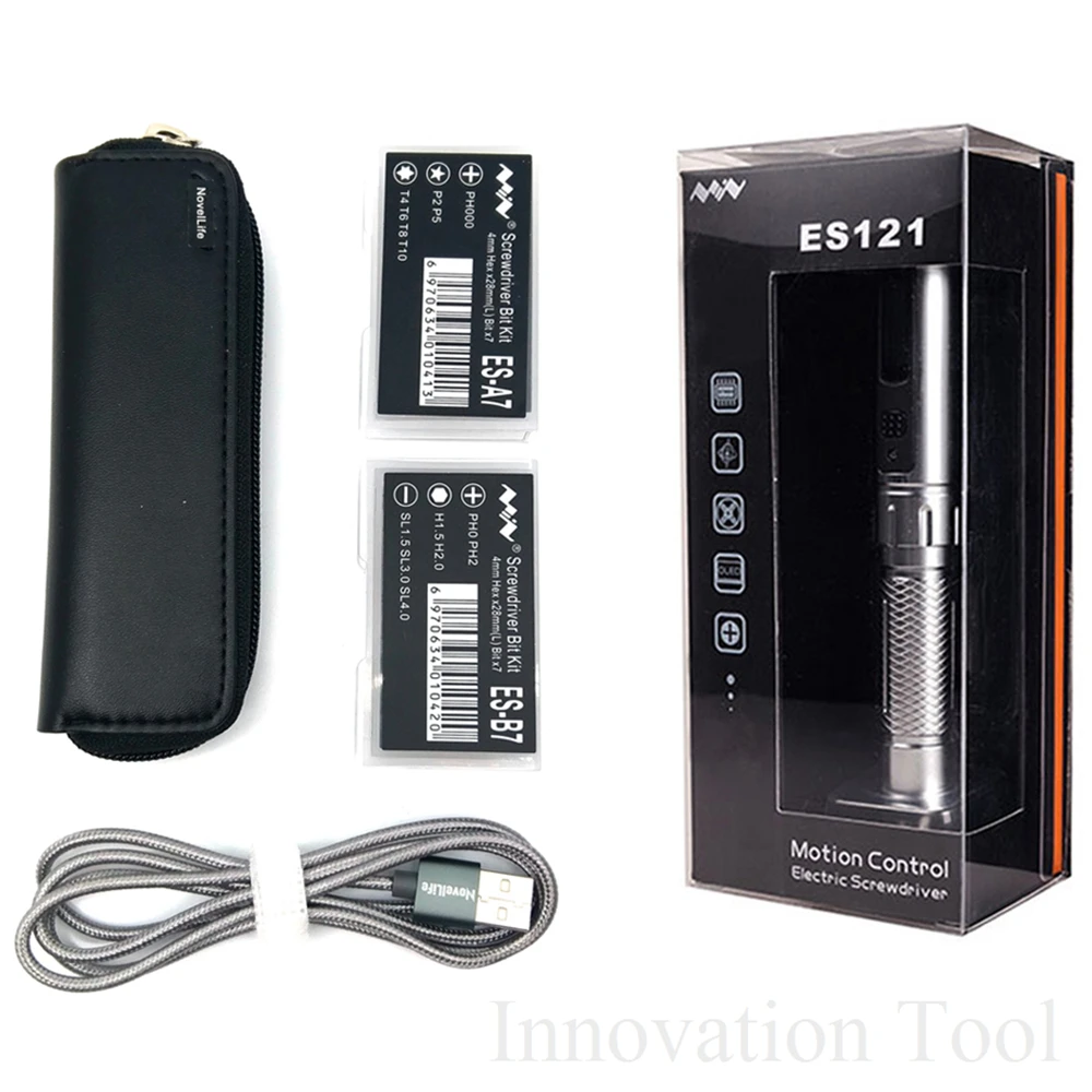 ES121 мини прецизионная электрическая отвертка Беспроводная литий ионная батарея