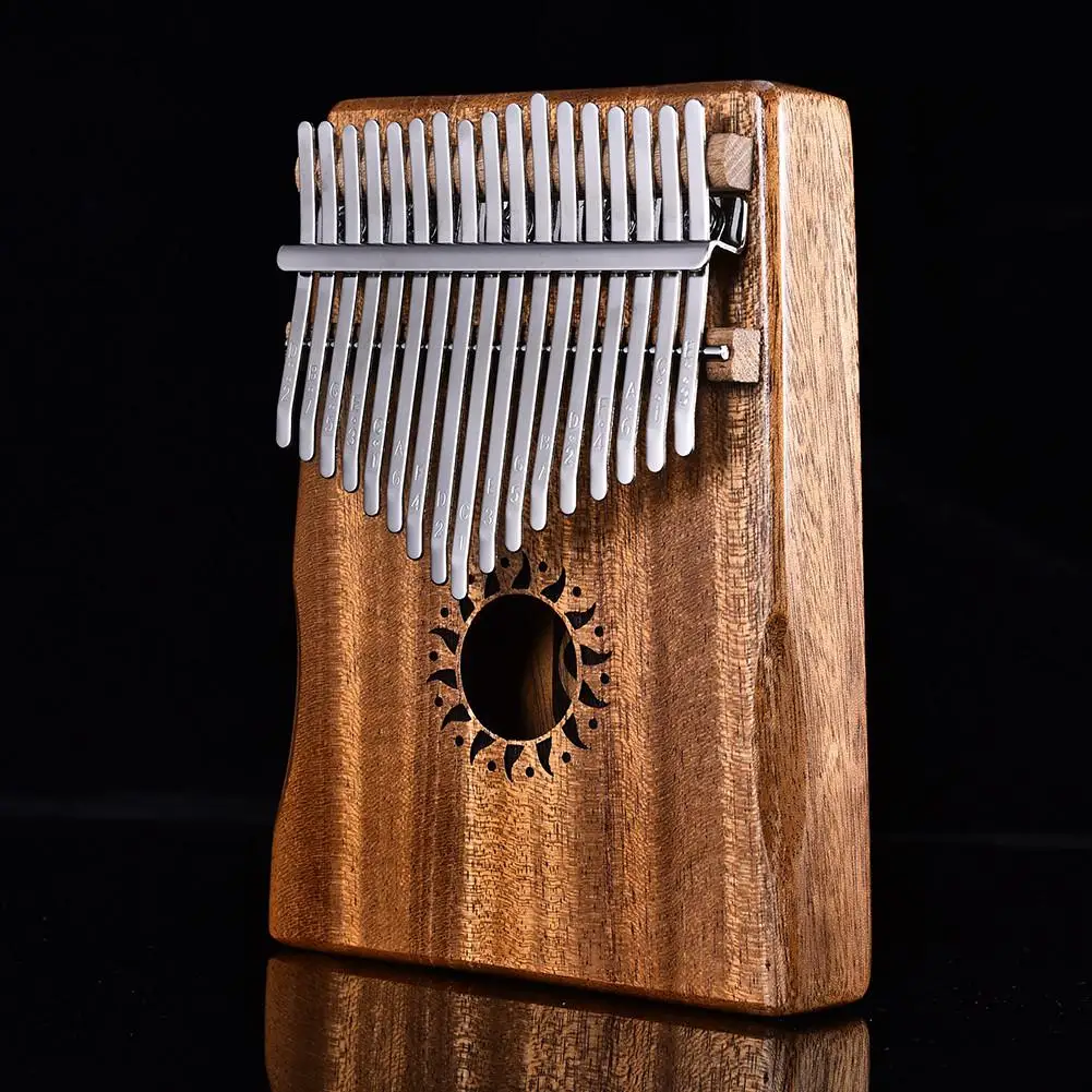 Клавиатура Kalimba Mounchain для детей и взрослых с 17 клавишами жесткая музыкальная