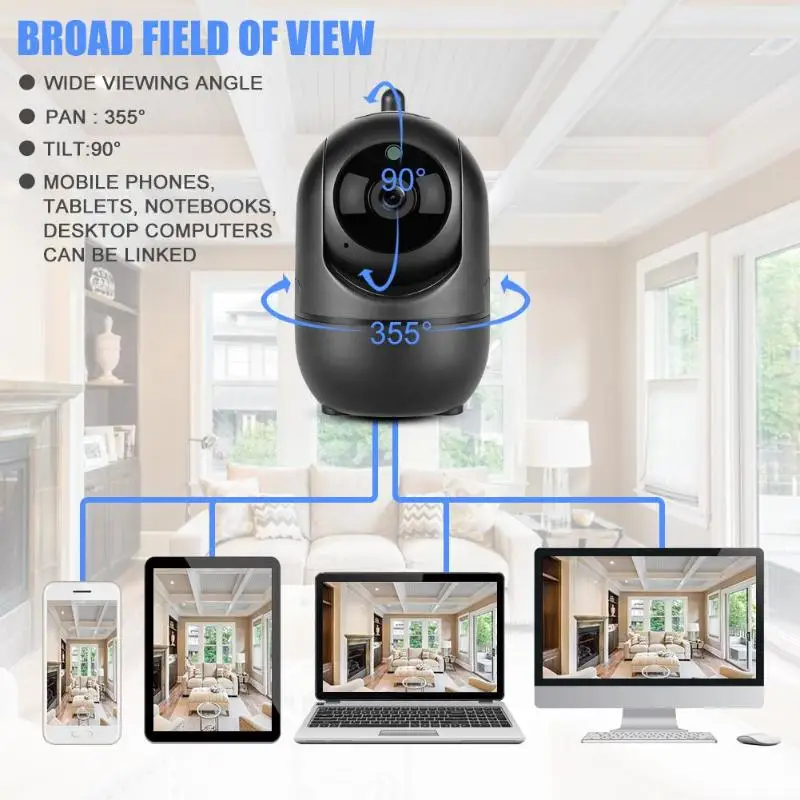 1080 P سحابة كاميرا wifi ip اللاسلكي ذكي السيارات تتبع المنزل الأمن مراقبة CCTV شبكة كاميرا