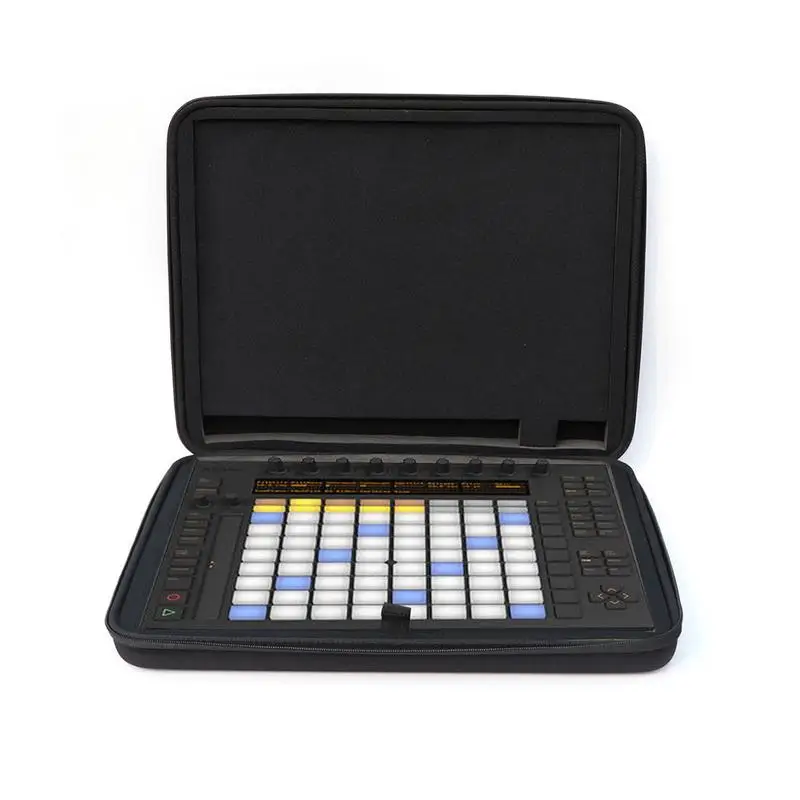 

For DJ Storage Bag Ablenton Push 2 Protection Disc Bag Carrying Case Shockproof Bag EVA Portable Package Organizer