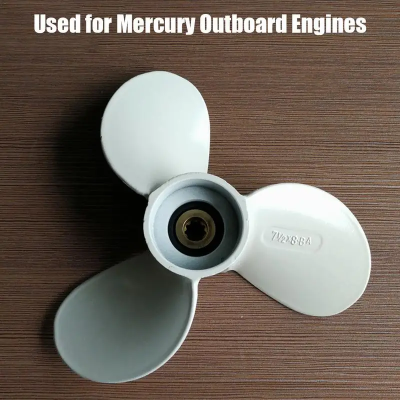 

High Quality Small Marine Boat Propeller 6E0-45941-01 3 Blades Aluminum Alloy Propeller For Yamaha Outboard 4-6 HP Dropshipping