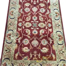 Один экспорт турецкий ковры ручной работы OUSHAK Ozarks ковер из чистой шерстяной 23 4x6 gc47zieyg9