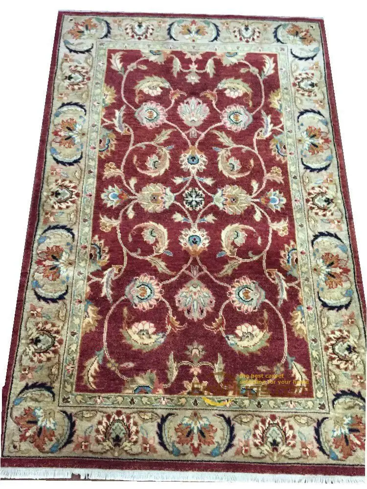 

Original single export Turkish handmade carpets OUSHAK Ozarks pure wool carpet 23 4x6 gc47zieyg9