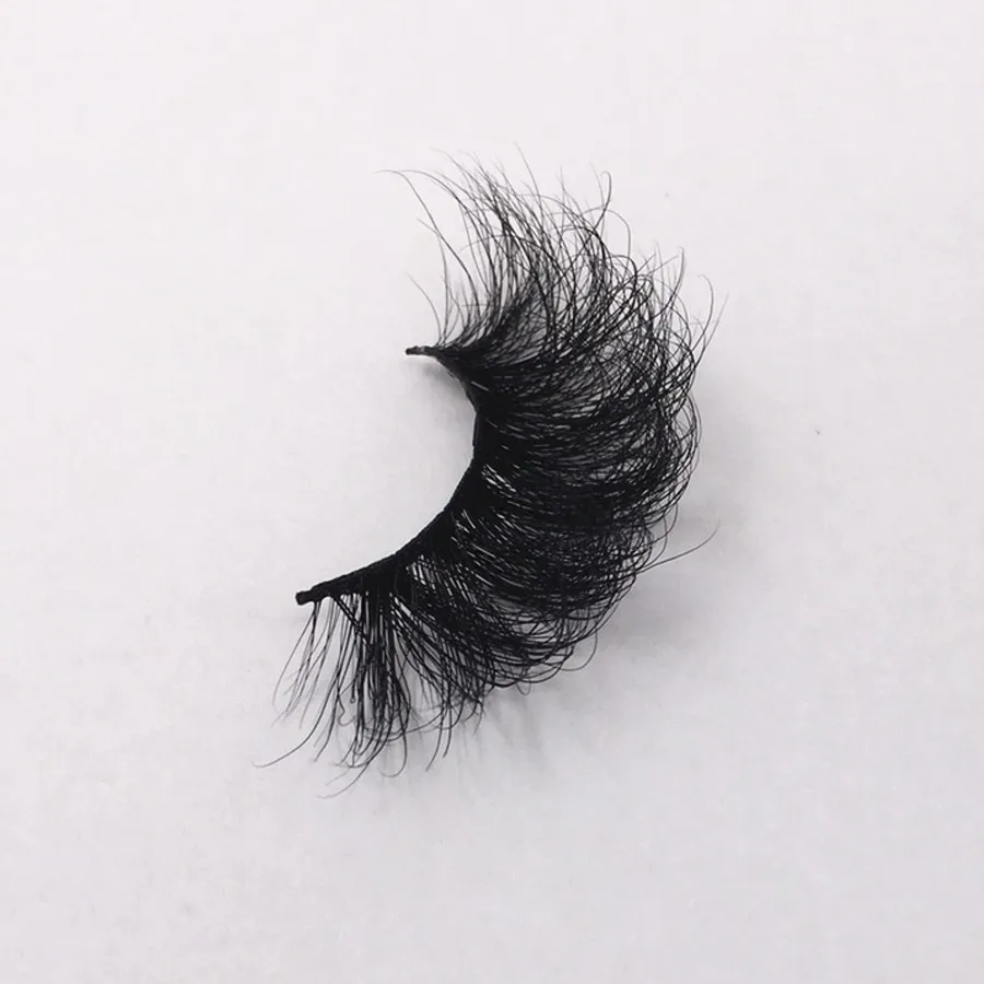 

25mm Long Thick 5D Mink Lashes Natural False Eyelashes Extension For Makeup Reusable Volumn Fake Eye Lashes Full Strip Lashes
