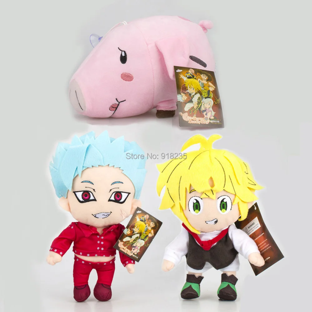 Фонарь лидер продаж семь смертных грехов Meliodas Ban Hawk 20 см плюшевая игрушка