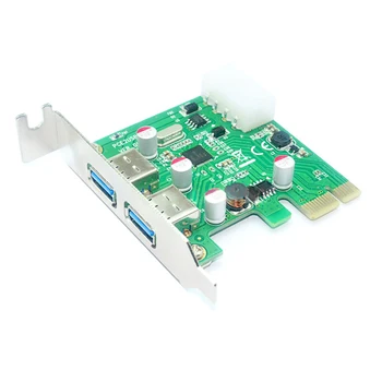 

AEROFARA USB3.0 Expansion Card 2-Port Adapter Card NEC Third-Generation Master D720202 with Large 4PIN Power Port Extension Card