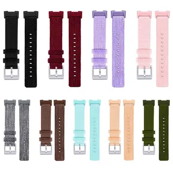 

For Fitbit Charge 3 Ballistic Durable Military Nato Fabric Nylon Watch Band Army Sports Watchband For 007 James Bond Watch Strap
