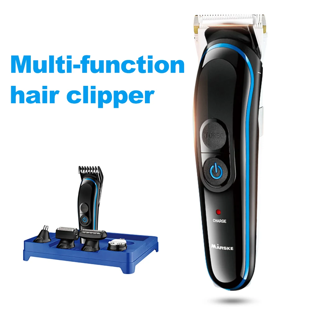 

Electric Hair Clipper Multi-function Suit Nose Hair Shaver Lettering Rechargeable Hair Clipper EU Type Electric Hair Clipper